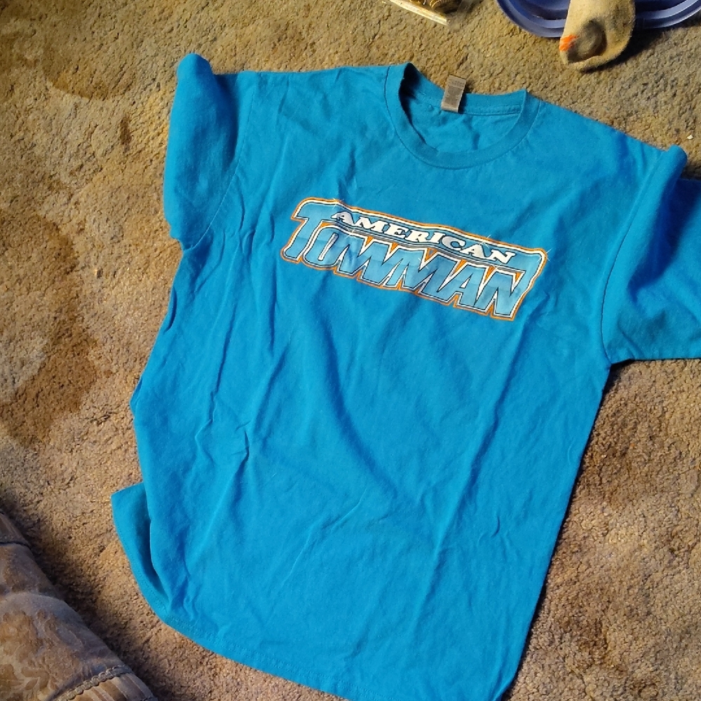 Gildan Ultra Cotton Light Blue T-Shirt Adult Large